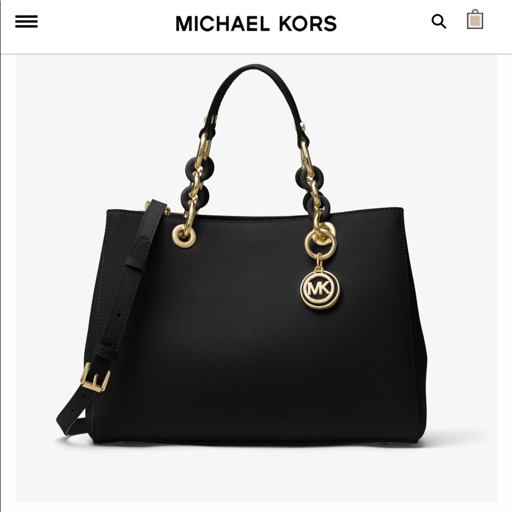 Michael Kors Cynthia medium saffiano leather bag